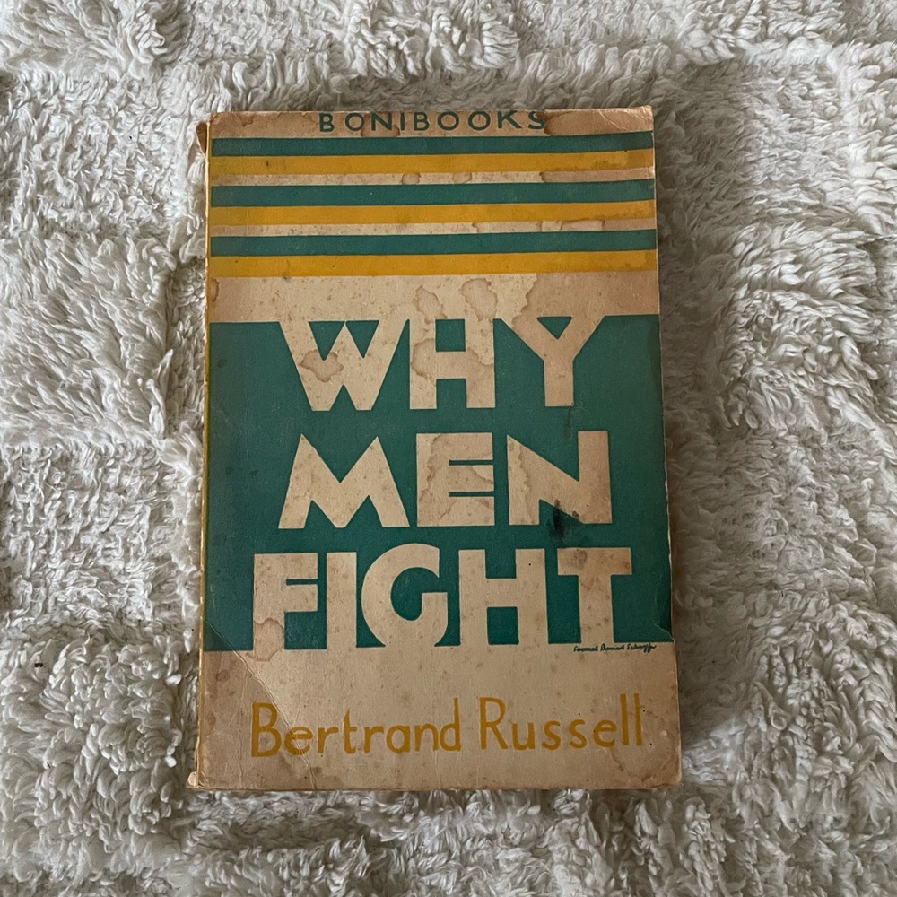📜📚Why Men Fight